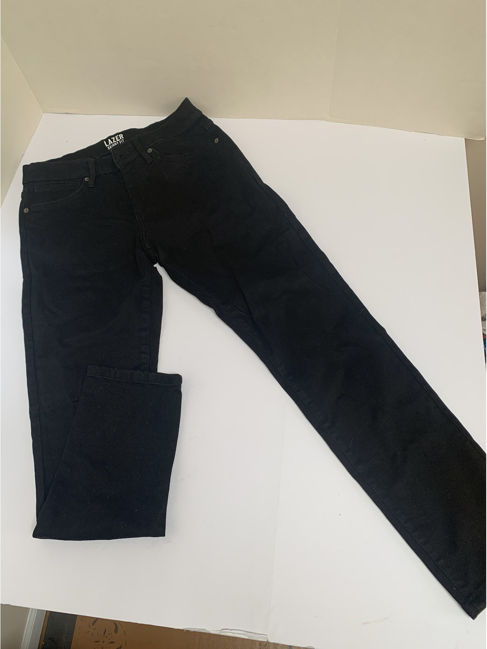Lazer Men's Skinny Fit Jeans Black Size 31 NWOT Never Worn